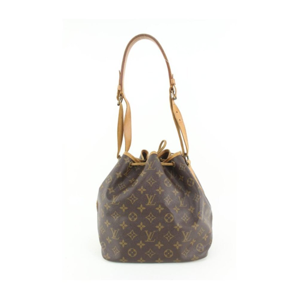 Louis Vuitton Monogram Petit Noe Drawstring Bucket Hobo Bag14lv20